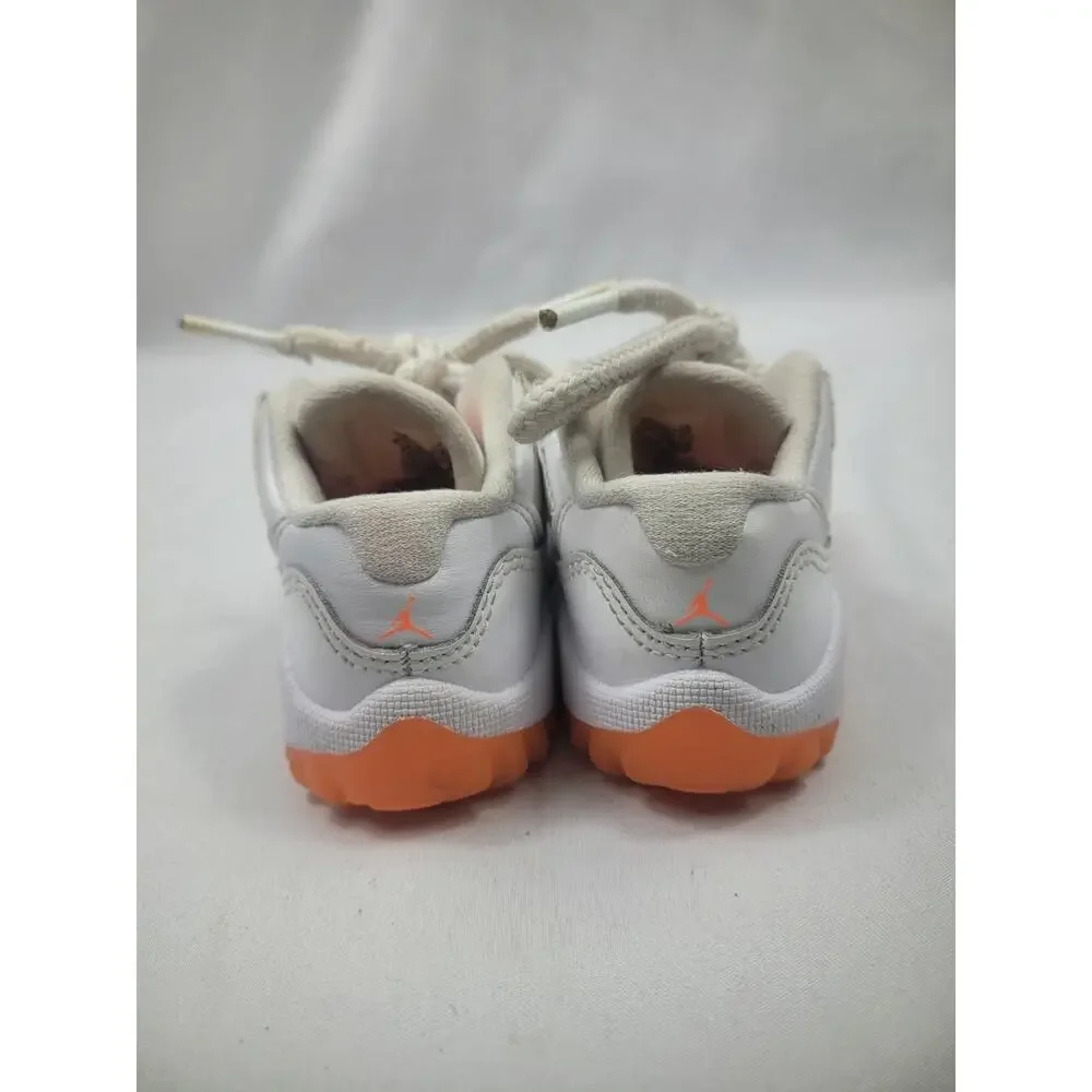 Nike Air Jordan 11 Retro Low Bright Citrus Orange Toddler Size 4C... DJ4327-139